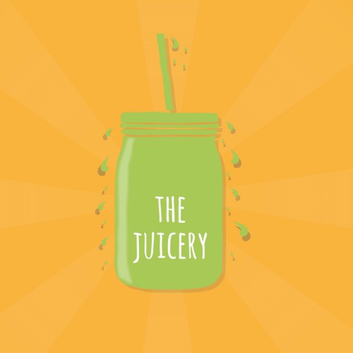 The Juicery, healthy juice bar need creative fresh logo Design by JohEll