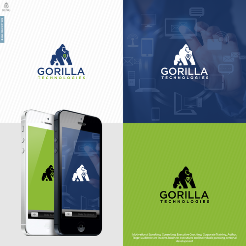 Create stunning gorilla logo for emerging tech company Gorilla