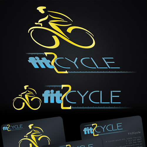 logo for Fit2Cycle Design por kele