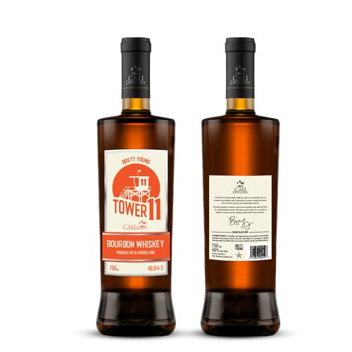 Design a new California Whiskey Label Design by JBW_DESIGN