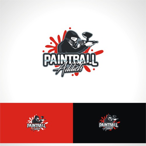 Paintball YouTube Channel logo Design by MAhi2014