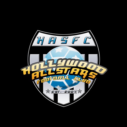 Hollywood All Stars Football Club (H.A.S.F.C.) Ontwerp door RGB Designs