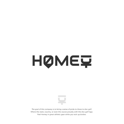 Designs Simple Logo for a new disc golf apparel company. Logo