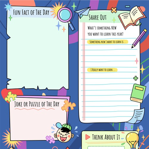 Design a worksheet template for children's activity book Design by Munir_