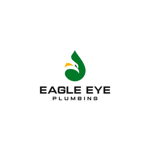 Eye catching and very marketable logo for plumbing company. The company name is Eagle Eye Plumbing Design by kerman