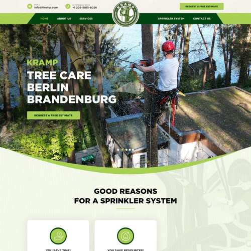 Web page design contest entry by pb⚡️