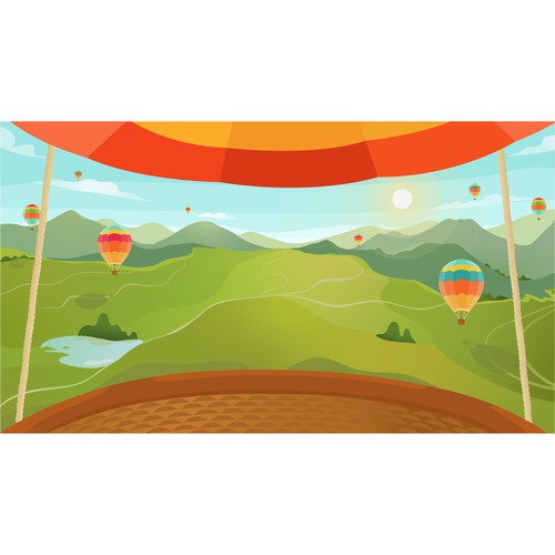 Community Contest | Illustrate your happy place as a virtual background (multiple winners!) Design by Alice Aleksandrova