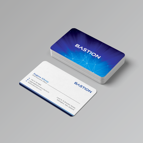 a business card for a cyber security consultancy