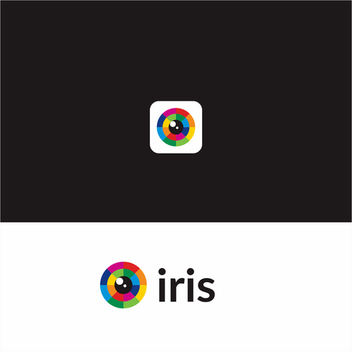 Logo for Iris, the decentralized alternative to social media giants Design by -Artventure-