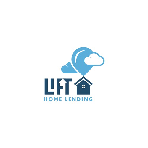 Lift Home Lending Logo Design by freecycle