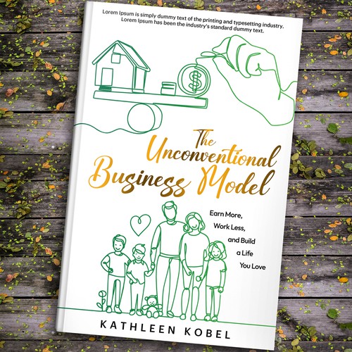 Book Cover Design (The Unconventional Business Model) Design by ~99~