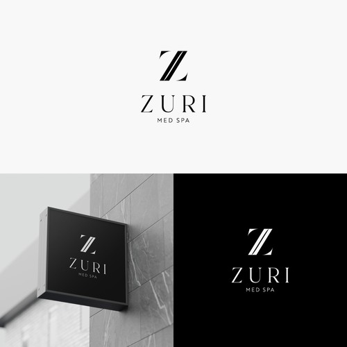 Zuri Med Spa Logo Diseño de anx_studio