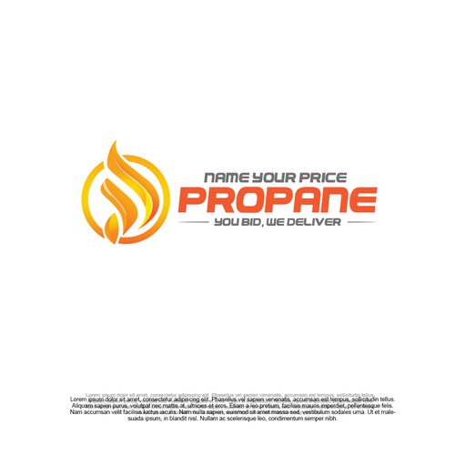 we need a design that will grab the eye for ordering propane and propane pricing. Diseño de pixelgrapiks