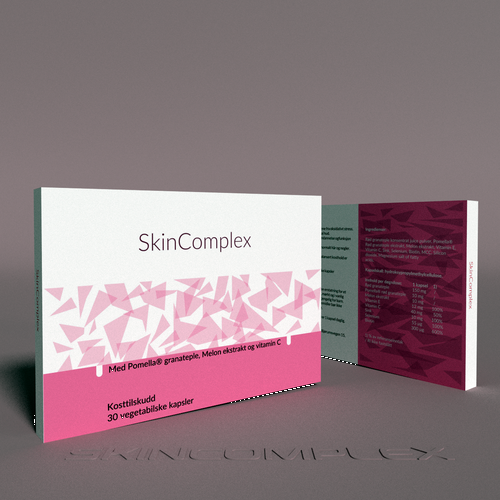 Box design for a advanced skin care supplement Design by Dimadesign