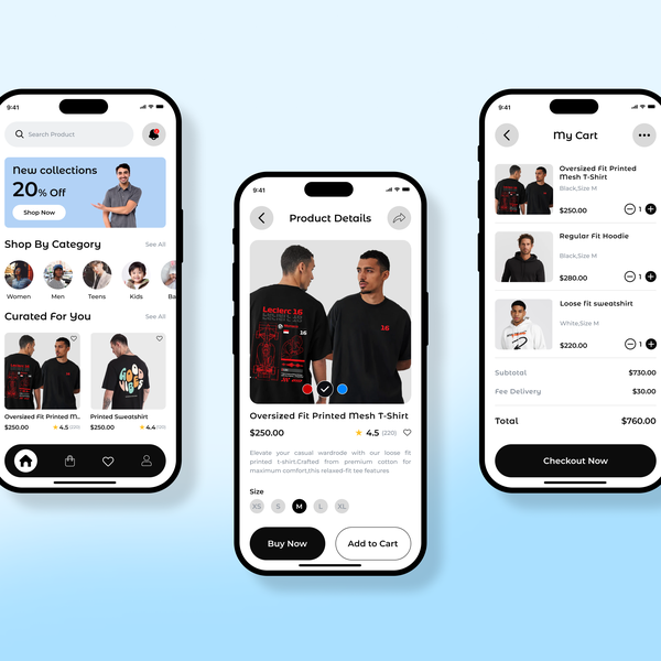 Fashion E- Commerce app