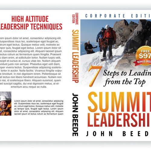 Leadership Guide for High School and College Students! Winning designer 'guaranteed' & will to go to print. Design by TRIWIDYATMAKA