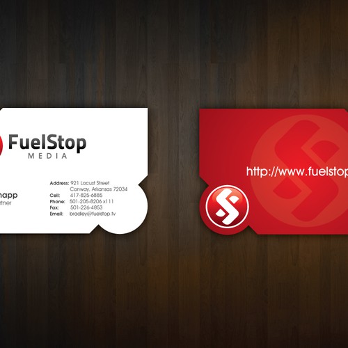 Help Fuel Stop Media with a new logo and business card Design by Ra Phael