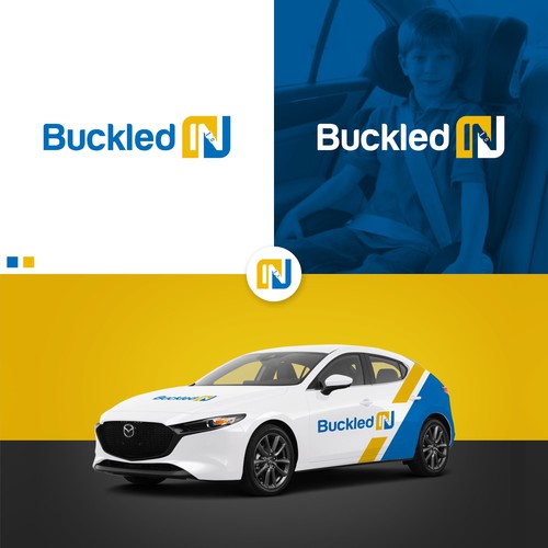 Student transportation company needs to get Buckled In to a new logo. Diseño de DA♕NU