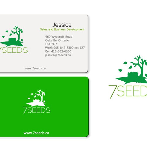 Logo And Business Card For 7 Seeds Logo Business Card Contest 99designs