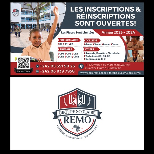 Design a classy flyer for an effective school rebranding & enrollment program Design by Viet Art