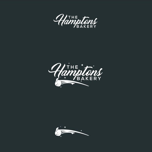 The Hamptons Bakery Logo Design by Logom@ster