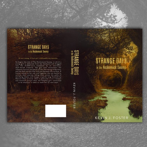 Spooky, Yet Beautiful Swamp Theme for Horror Novel Design by mihai313