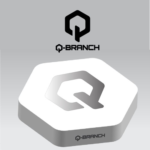 コンペ「Q-Branch needs a stylish and clever logo」のデザイン by NV®さん 