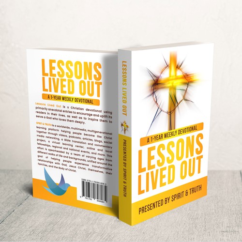 We need a captivating cover for our 1-year Devotional! Design by Zahari Studio