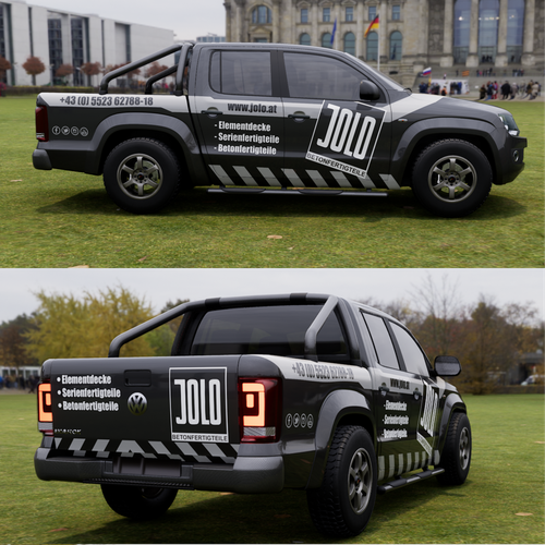 Design Fahrzeugbeschriftung VW Amarok di TANSA ART