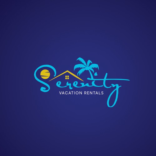 New Vacation home rentals logo for our Airbnb! Design by brigs