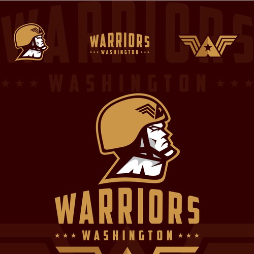 Community Contest: Rebrand the Washington Redskins  Design by AdKing