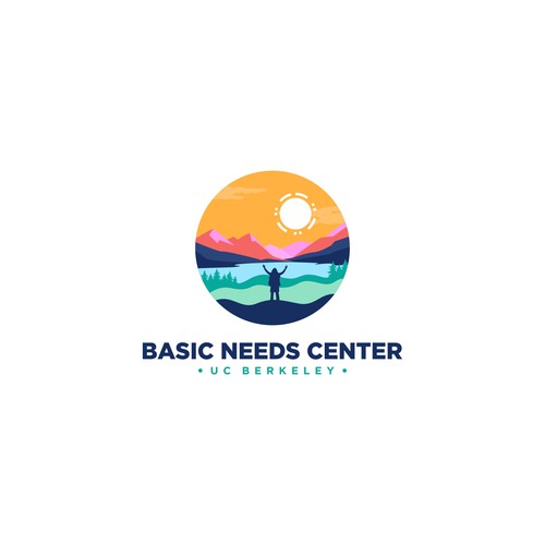 Design a dynamic logo for a transformative center addressing basic needs of college students Design by J.K. Design