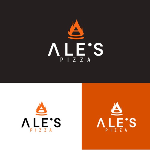 Diseño de Rebrend Ale's pizza (Pizzeria da asporto) de S H A Y