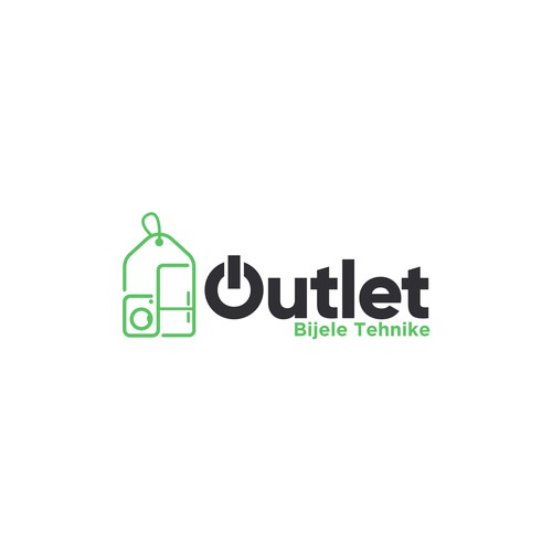 New logo for home appliances OUTLET store Réalisé par PKnBranding
