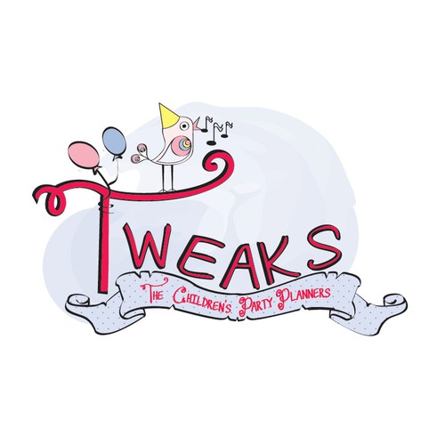 logo for Tweaks - The Children's Party Planners Design by piripal