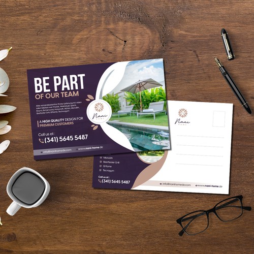 Postcard, flyer or print contest entry by MS Designs97