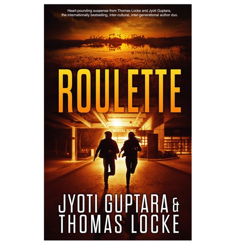 Thriller book cover (action / adventure / mystery) Design by Betelgeuse