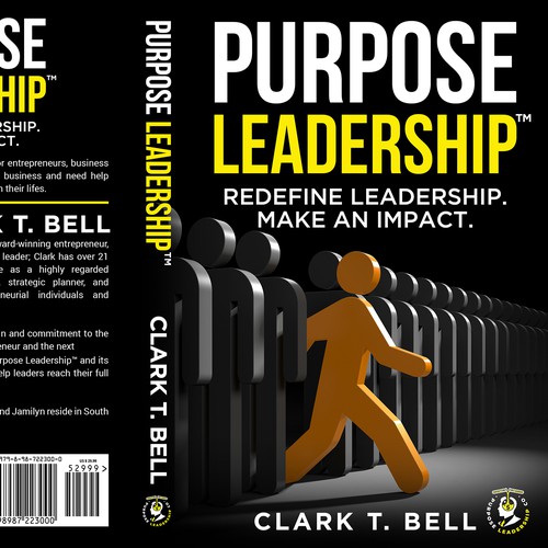 Purpose Leadership Book Cover Design by Bigpoints