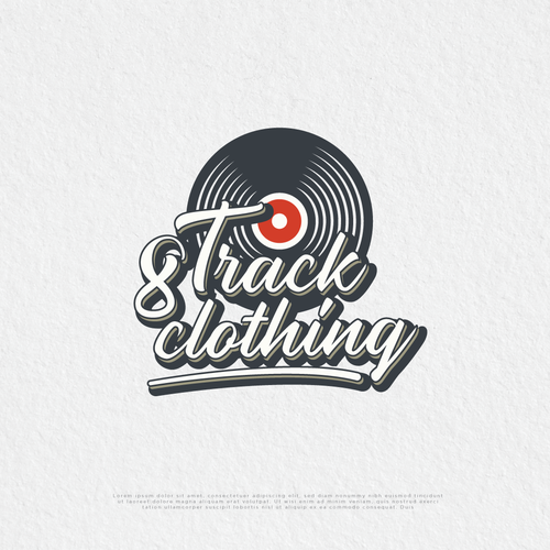 Vintage Music Brand-ontwerp door Lah-dee-dah