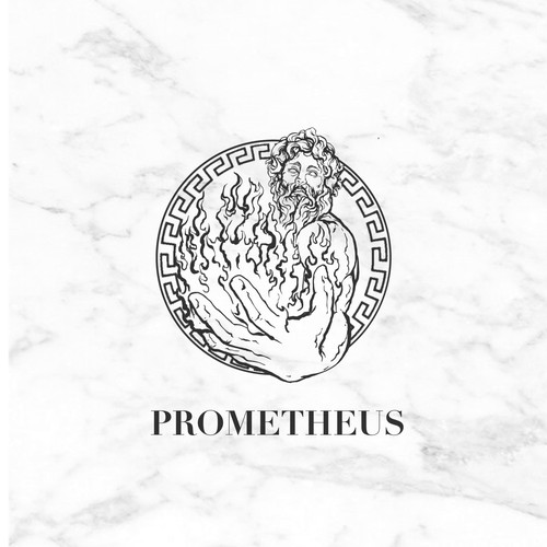 Prometheus God of Fire : logo design Design by artfery illustrator