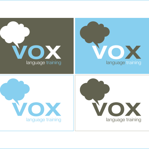 Logo for Language Training Company Design by Kikastudio