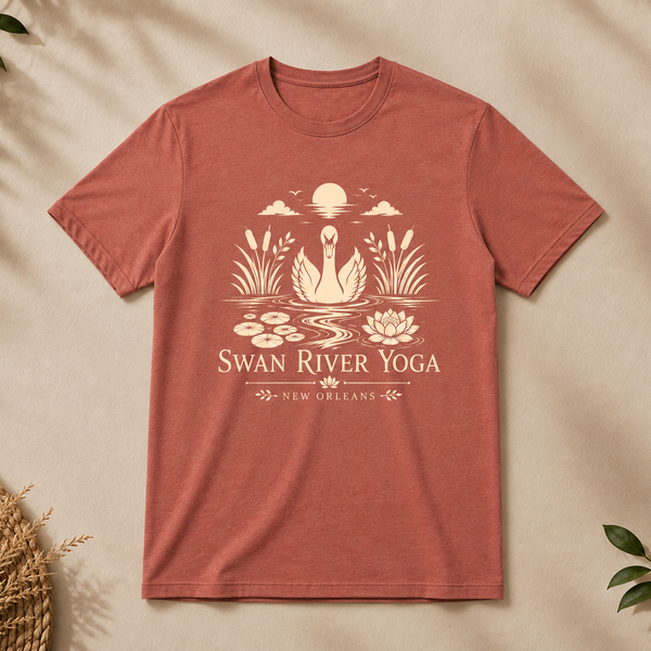 Design by Naseeb U titled "Swan River Yoga"