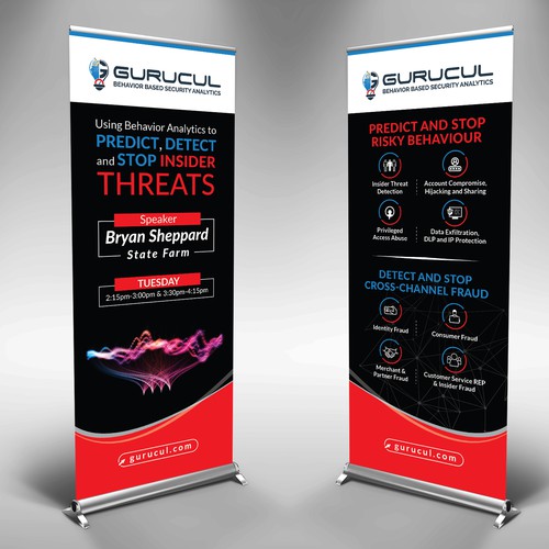 Financial - Pull Up Banner Design by dezignedge*