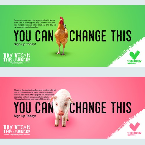 Create a high impact London Underground campaign for Veganuary. Design by Hass Hijazi