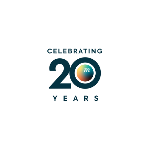 Design a 20 year company logo to celebrate this milestone. Design by Argim