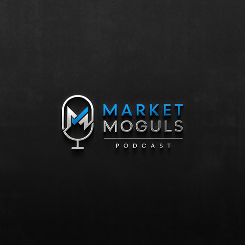 Minimalistic day trading podcast logo Design by logovora