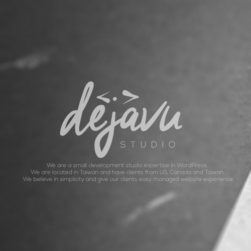 Elegant logo for web development studio. Design by aleT