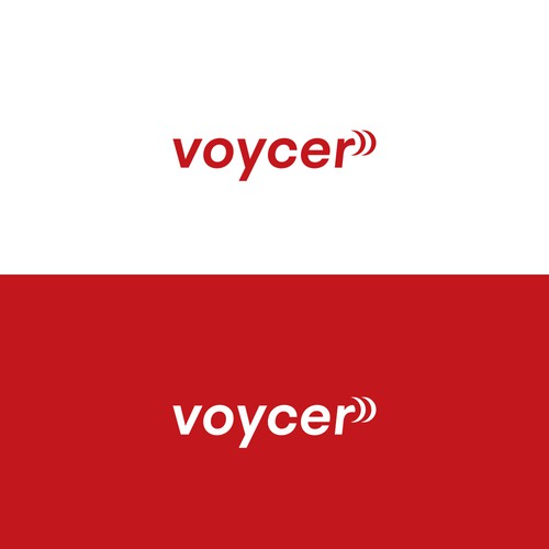 Clean, modern, Voycer logo for B2B community platform for consumer brands Design by Advancedlesigner