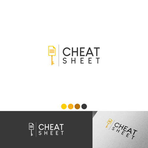 Unique descriptive combo mascot Logo that embodies the action of cheating on a test & shortcuts Design von opiq98