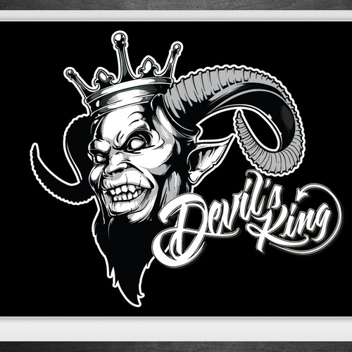 Devil's King Pirate Flag Design von _Trickster_